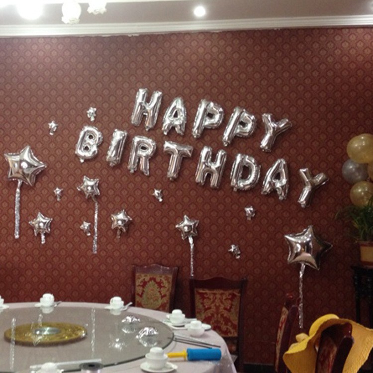 16-inch-Silver-A--Z-Optional-Letter-Balloon-Aluminum-Foil-Helium-Balloons-Birthday-Wedding-Party-Dec-32692531559