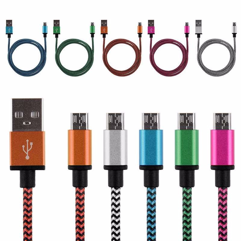 1M2M3M-High-Quality-5Colors-Braided-Fabic-Nylon-Woven-USB-Data-Sync-Charger-Cable-Cord-Wire-for-Andr-32700684908