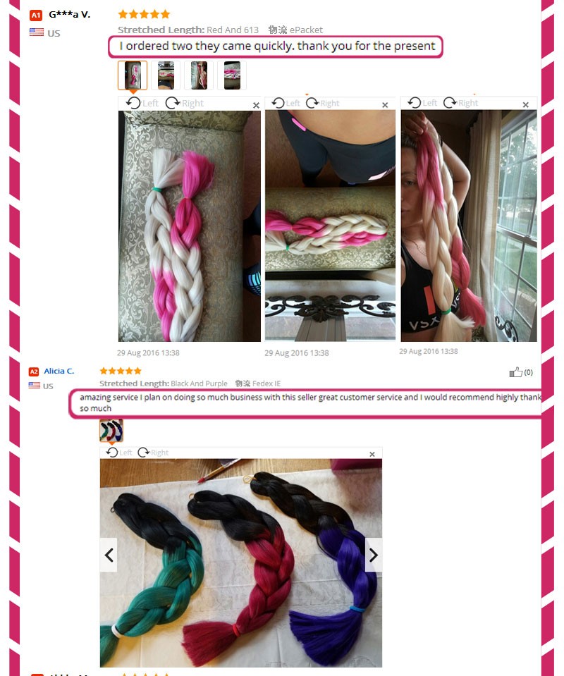 1Pc-Only-Two-Tone-Ombre-Kanekalon-Braiding-Hair-24-Inch-100gpc-Synthetic-Braiding-Hair-Extension-De--32572185287