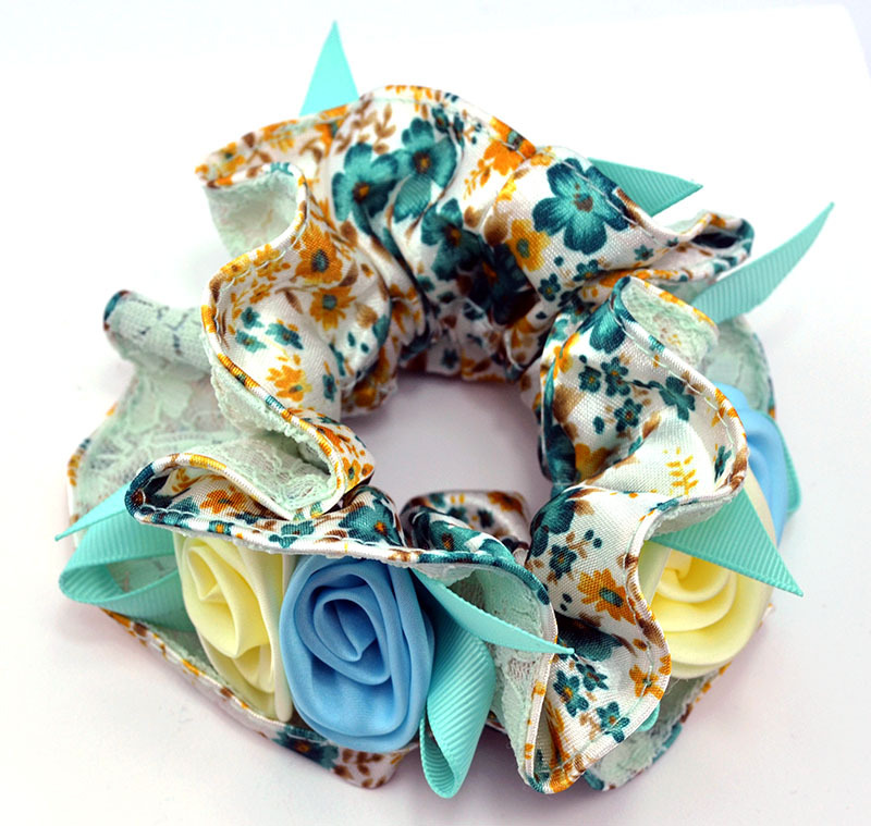 1Piece-Hair-Accessories-for-girl-amp-women-lace-Hair-Rope-Super-Elastic-Headbands-Floral-printed-Pon-32626944763