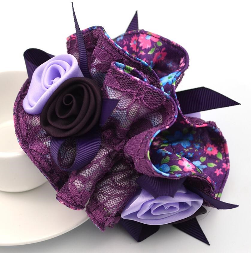 1Piece-Hair-Accessories-for-girl-amp-women-lace-Hair-Rope-Super-Elastic-Headbands-Floral-printed-Pon-32626944763