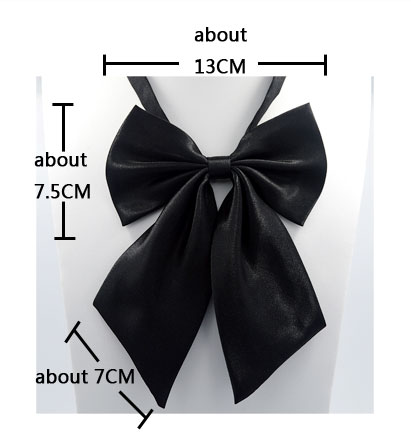1Piece-Women-Tie-Red-Butterfly-Women39s-Bow-Tie-Black-Knot-Female-Girl-Student-Hotel-Clerk-Waitress--32634821642