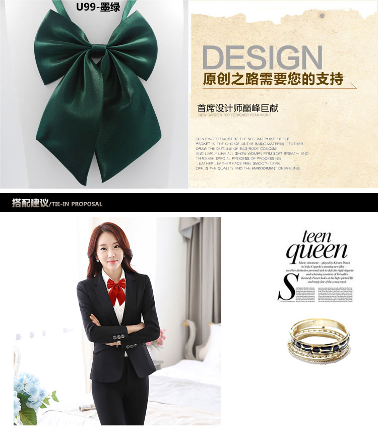 1Piece-Women-Tie-Red-Butterfly-Women39s-Bow-Tie-Black-Knot-Female-Girl-Student-Hotel-Clerk-Waitress--32634821642