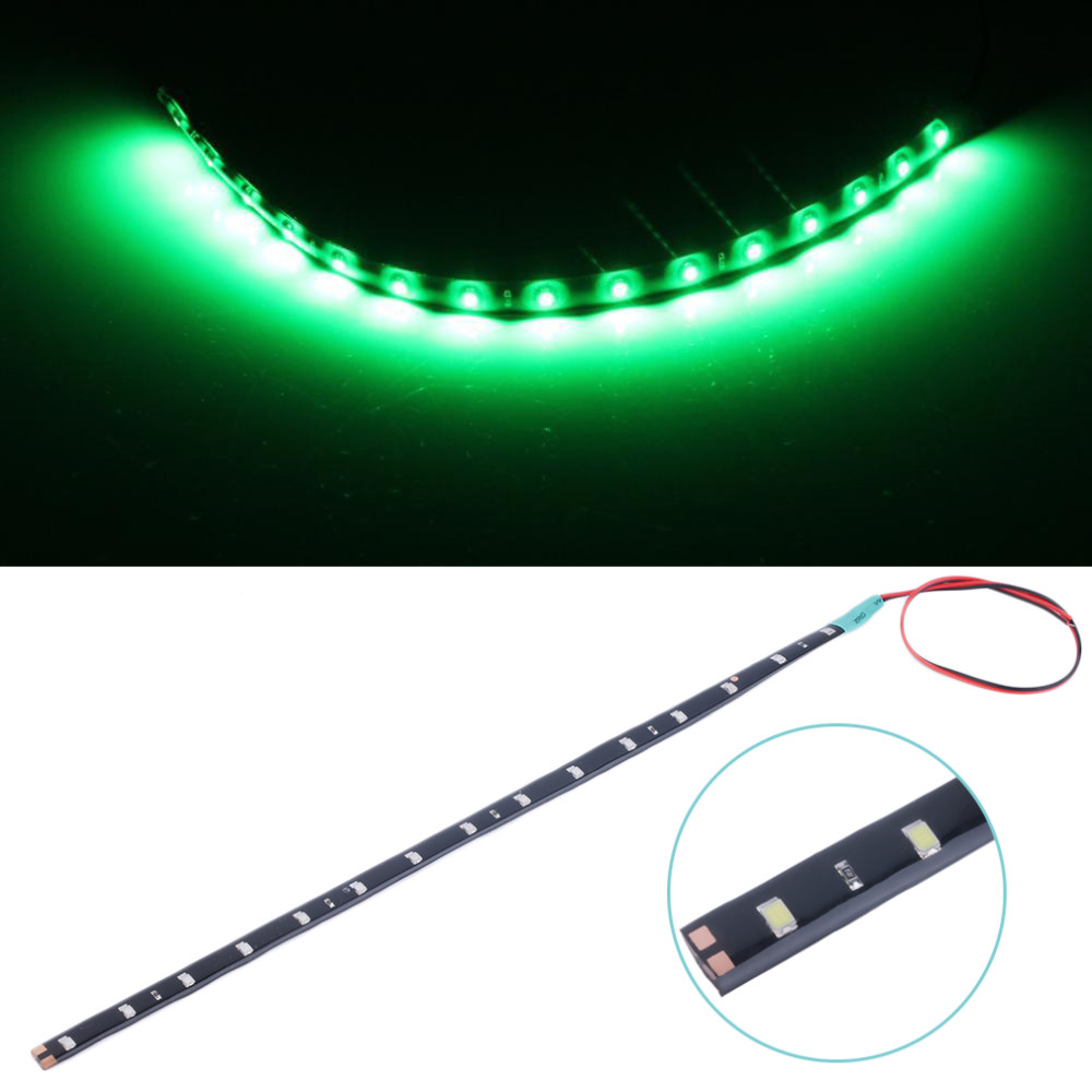 1pcs10pcs-Waterproof-15-LED-30cm-Car-Styling-super-waterproof-flexible-Car-Light-Daytime-Running-Lig-32583919347