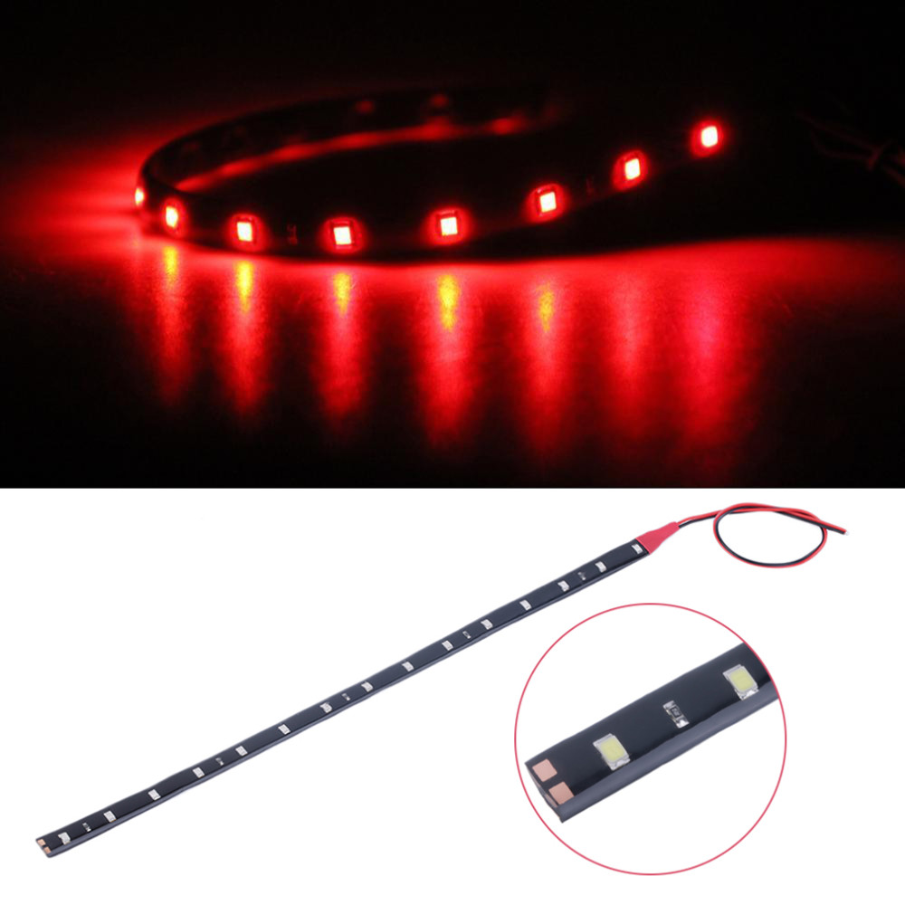 1pcs10pcs-Waterproof-15-LED-30cm-Car-Styling-super-waterproof-flexible-Car-Light-Daytime-Running-Lig-32583919347
