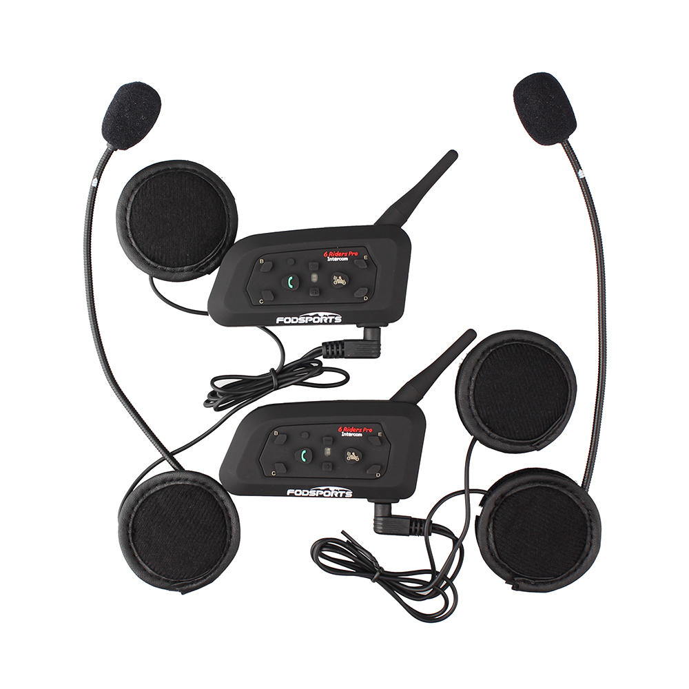 2-pcs-2017-Updated-Version-Fodsports-V6-6-riders-Pro-Motorcycle-Helmet-Bluetooth-Intercom-Headset-Mo-32372657797