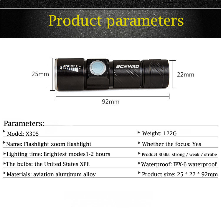 2000-Lumen-USB-Rechargeable-Bicycle-Light-MTB-Bike-Light-Zoom-Flashlight-Waterproof-Built-in-Battery-32777701330