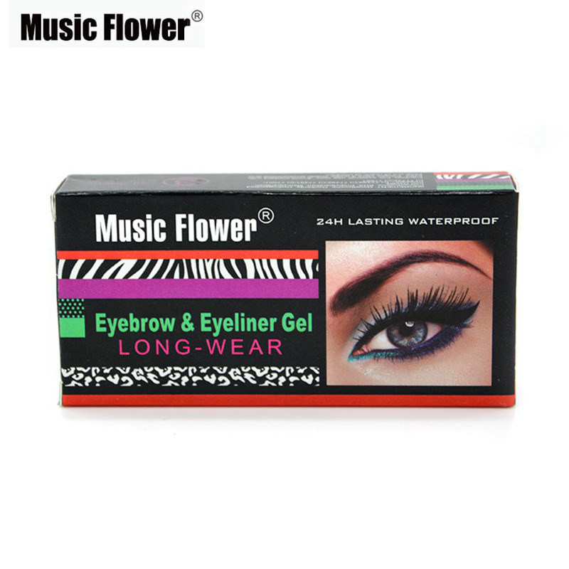 2016-Music-Flower-Brand-Makeup-Eyeliner-Gel-amp-Eyebrow-Powder-Palette-Waterproof-Lasting-Smudgeproo-32393555842