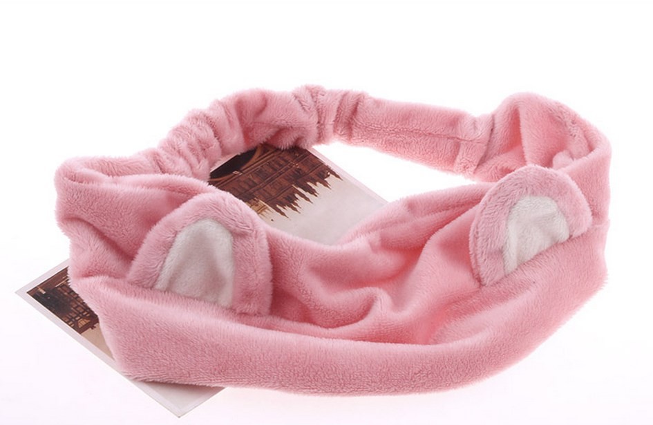2016-New-Design-Korea-Plush-Rabbit-Ear-Headband-Women-Cat-Ear-Scrunchy-Width-Bath-Kawayi-Hair-Band---32583429214