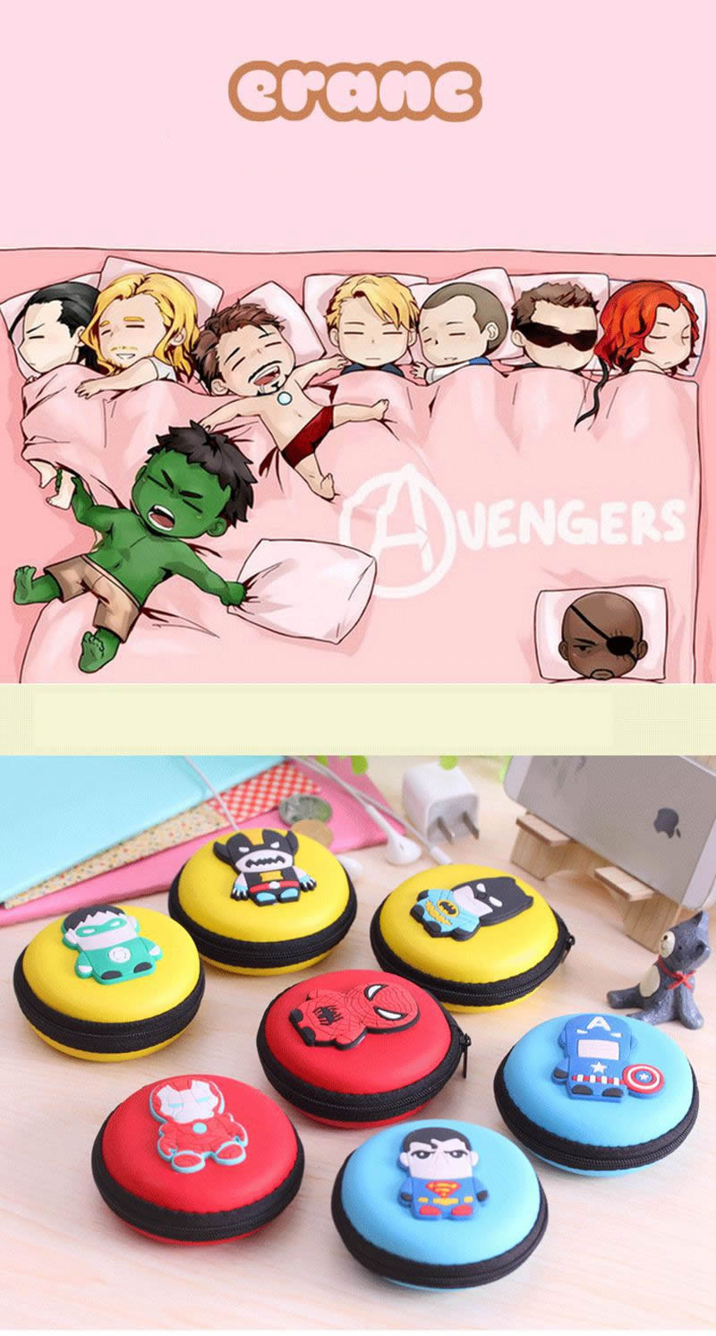 2016-New-Novelty-Super-Heroes-Silicone-Coin-Purse-Key-Wallet-Mini-Storage-Organizer-Bag-Dual-Earphon-32610129973