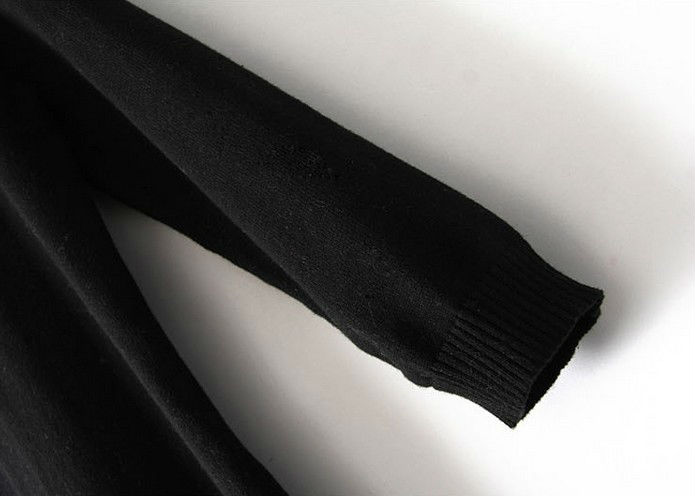 2016-Spring-Women-Brand-Carved-Flowers-Lace-White-Peter-pan-Collar-Knit-Cotton-Black-Dress-Slim-Vint-933415729