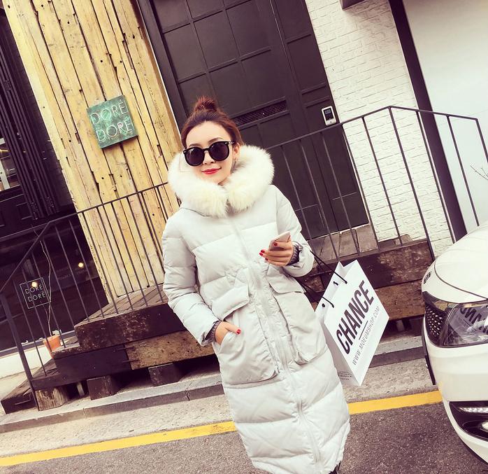 2016-Winter-Coat-Women39s-Ultra-Long-Down-Jacket-Women-White-Duck-Down-Parka-with-Fur-Hooded-32692338216