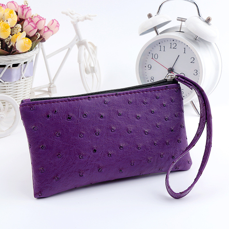 2016-new-ostrich-grain-PU-women-clutch-bag-18--10CM-phone-package-change-key-cases-32608163842