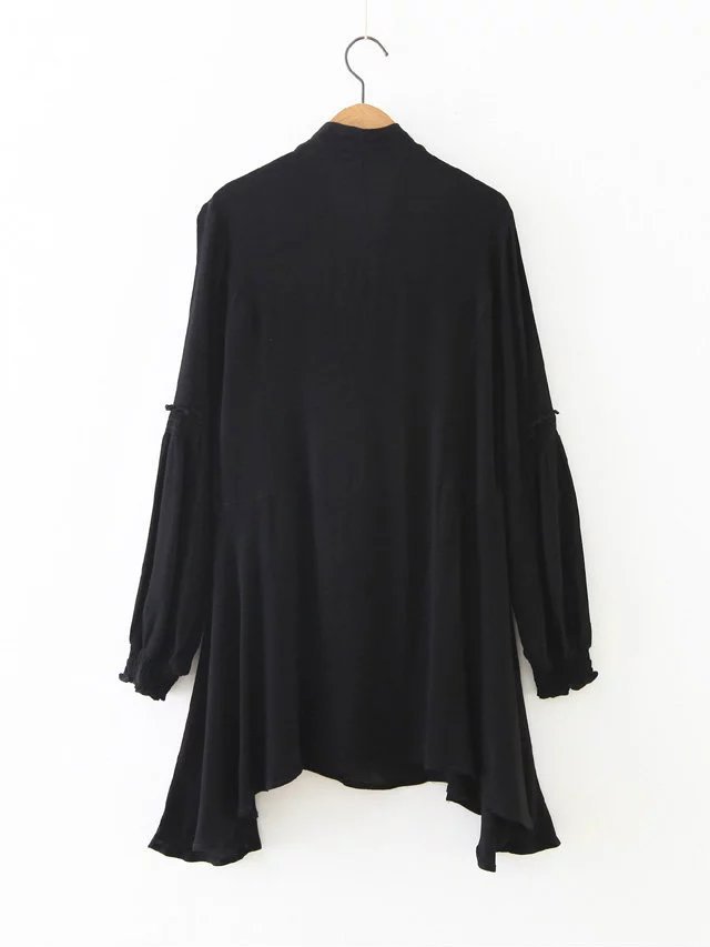 2016-new-women39s-clothing-dress-lantern-sleeve-elegant-mini-dresses-pleated-sweet-boho-style-short--32747175192