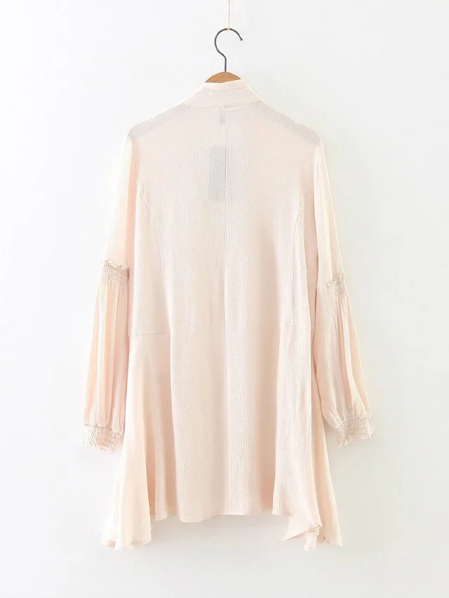 2016-new-women39s-clothing-dress-lantern-sleeve-elegant-mini-dresses-pleated-sweet-boho-style-short--32747175192