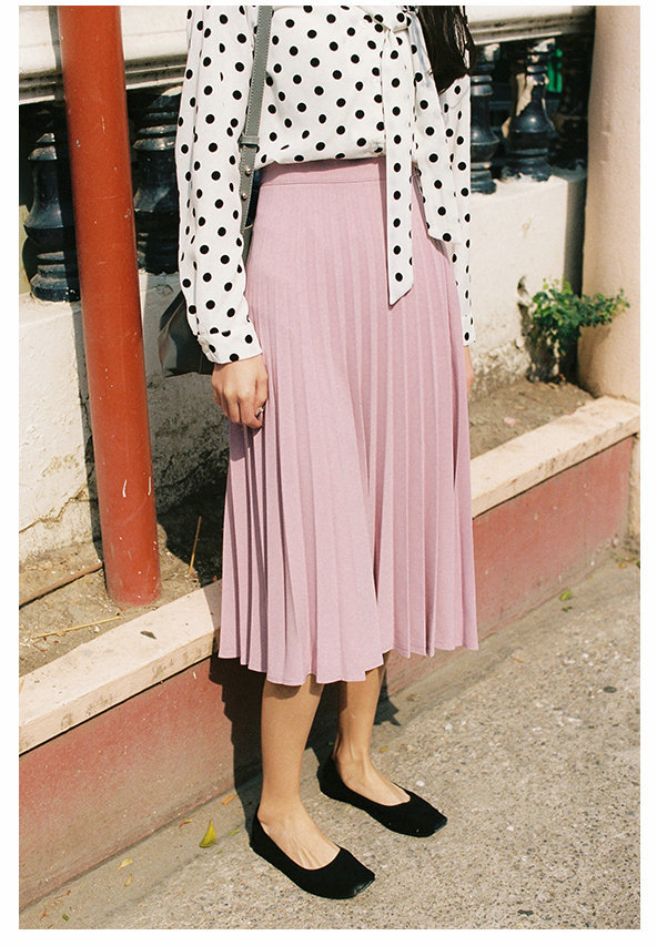 2016-spring-all-match-chiffon-skirt-waist-fold-slim-skirt-pleated-skirt-Department-summer-slim-skirt-32638438203