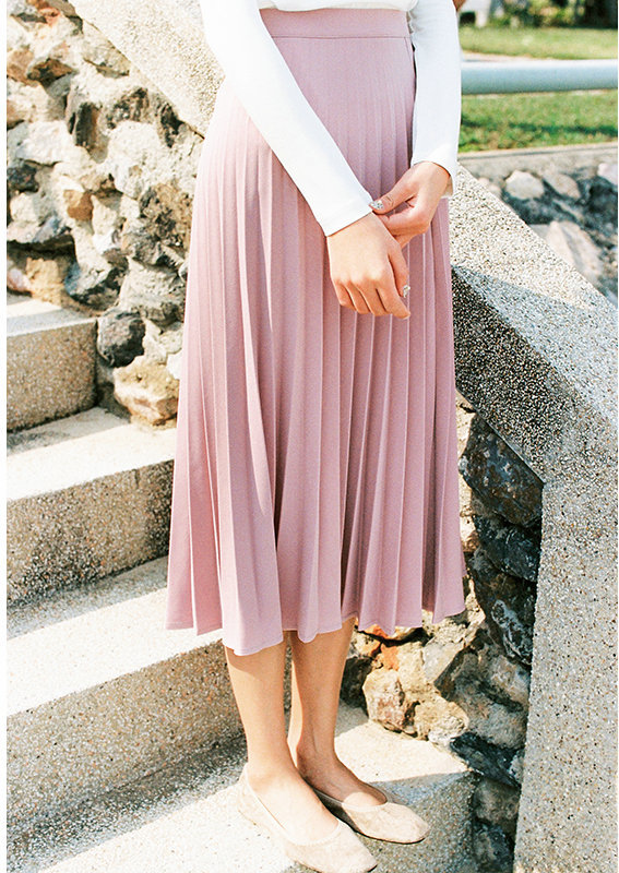 2016-spring-all-match-chiffon-skirt-waist-fold-slim-skirt-pleated-skirt-Department-summer-slim-skirt-32638438203