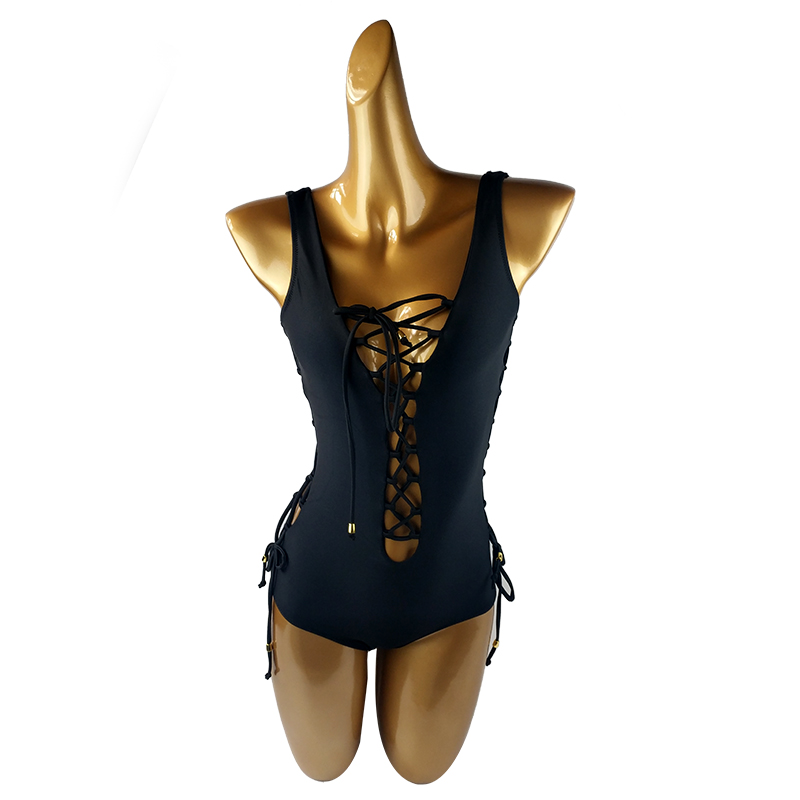 2016-white-color-Sexy-sport-beach-women39s-swimwear-Multi-band-hollow-professional-ONE-PIECE-SWIMSUI-32575770198