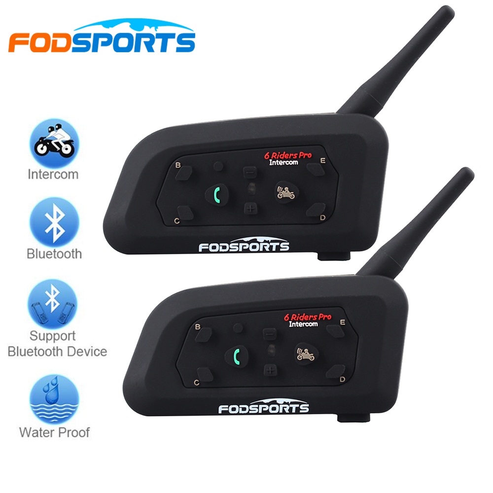 2017-Fodsports-2-pcs-V6-Pro-Motorcycle-Helmet-Bluetooth-Headset-Intercom-6-Riders-1200M-Wireless-Int-32239079717