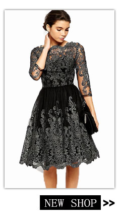 2017-New-Spring-Three-Quarter-Sleeve-Slim-O-neck-Dress-Women-Casual-A-line-Embroidered-Flowers-Plus--32790211254