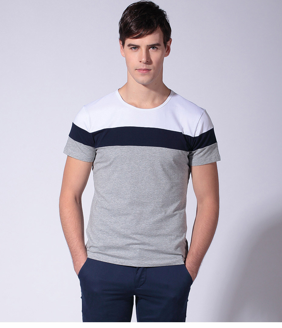 2017-New-Summer-Fashion-Men39s-T-Shirt-Casual-Patchwork-Short-Sleeve-Mens-tshirt-Clothing-Casual-Shi-32798283668