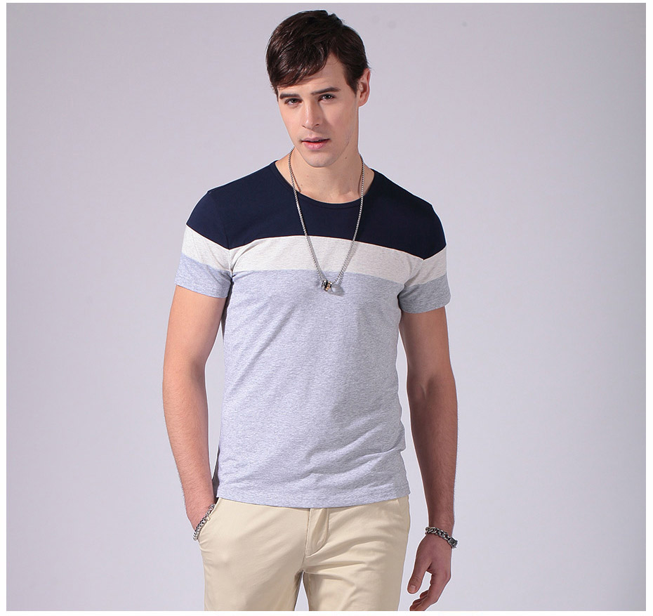 2017-New-Summer-Fashion-Men39s-T-Shirt-Casual-Patchwork-Short-Sleeve-Mens-tshirt-Clothing-Casual-Shi-32798283668