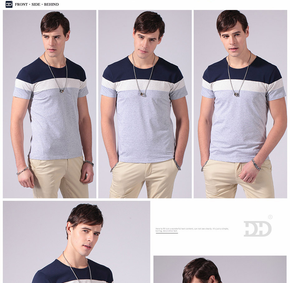 2017-New-Summer-Fashion-Men39s-T-Shirt-Casual-Patchwork-Short-Sleeve-Mens-tshirt-Clothing-Casual-Shi-32798283668