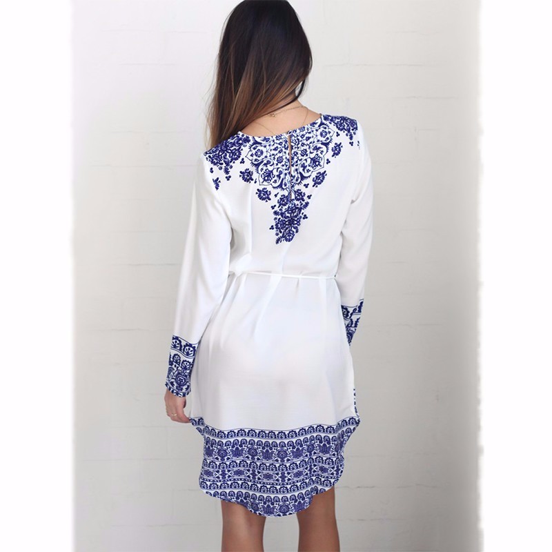 2017-New-Summer-Women-Dress-Plus-Size-Long-Sleeve-Print-Tunic-Ladies-Casual-Dresses-White-O-neck-Vin-32693564455
