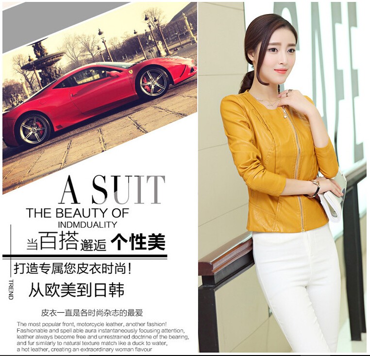 2017-Spring-Autumn-Short-Design-Slim-Collarless-PU-Leather-Jacket-Women-Faux-Leather-Motorcycle-Coat-32432466879