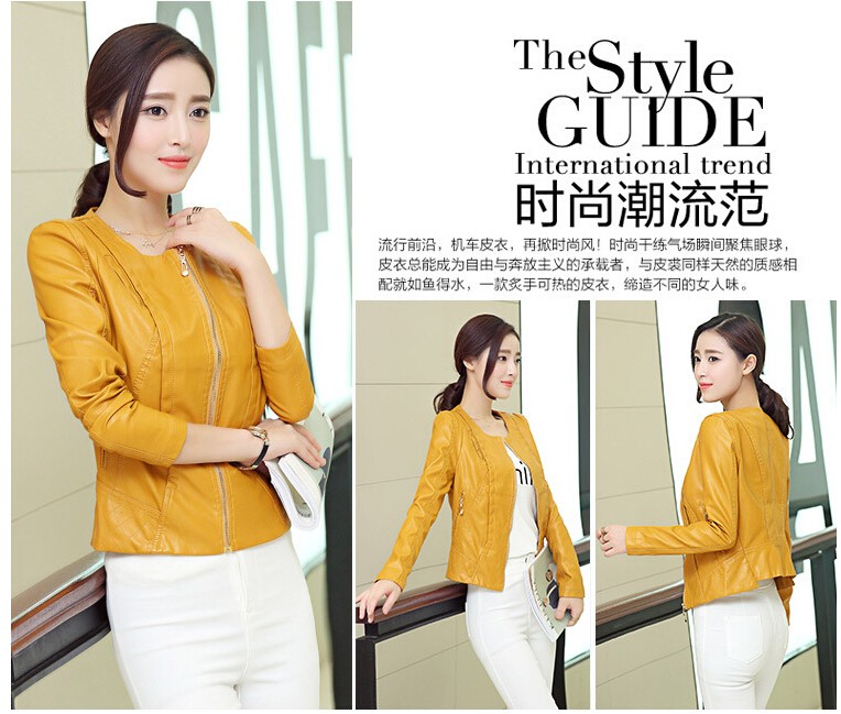 2017-Spring-Autumn-Short-Design-Slim-Collarless-PU-Leather-Jacket-Women-Faux-Leather-Motorcycle-Coat-32432466879