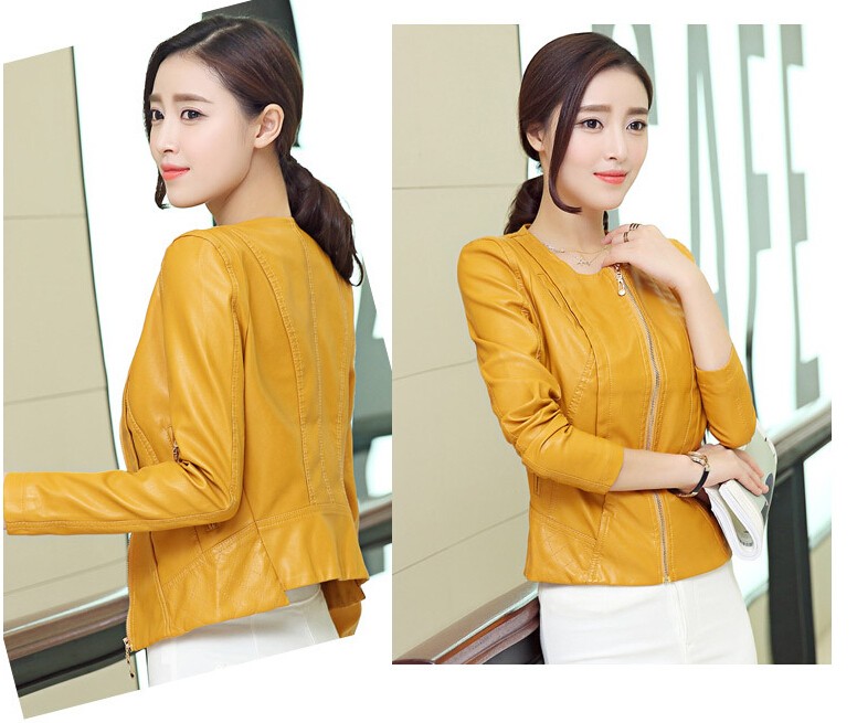 2017-Spring-Autumn-Short-Design-Slim-Collarless-PU-Leather-Jacket-Women-Faux-Leather-Motorcycle-Coat-32432466879
