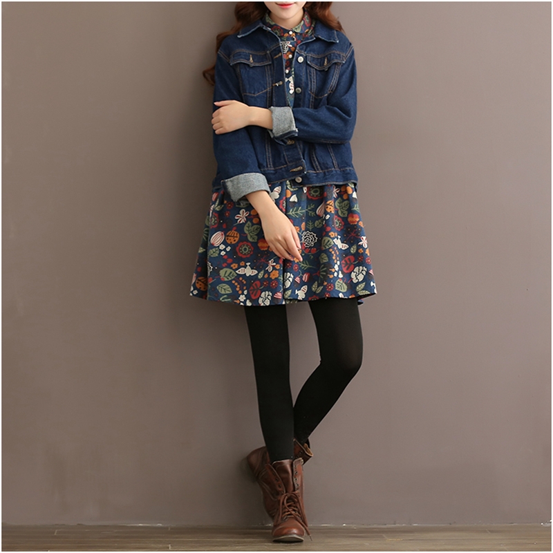 2017-autumn-new-large-size-women-clothing-casual-loose-plus-size-dress-cotton-flower-pront-long-slee-32638790949