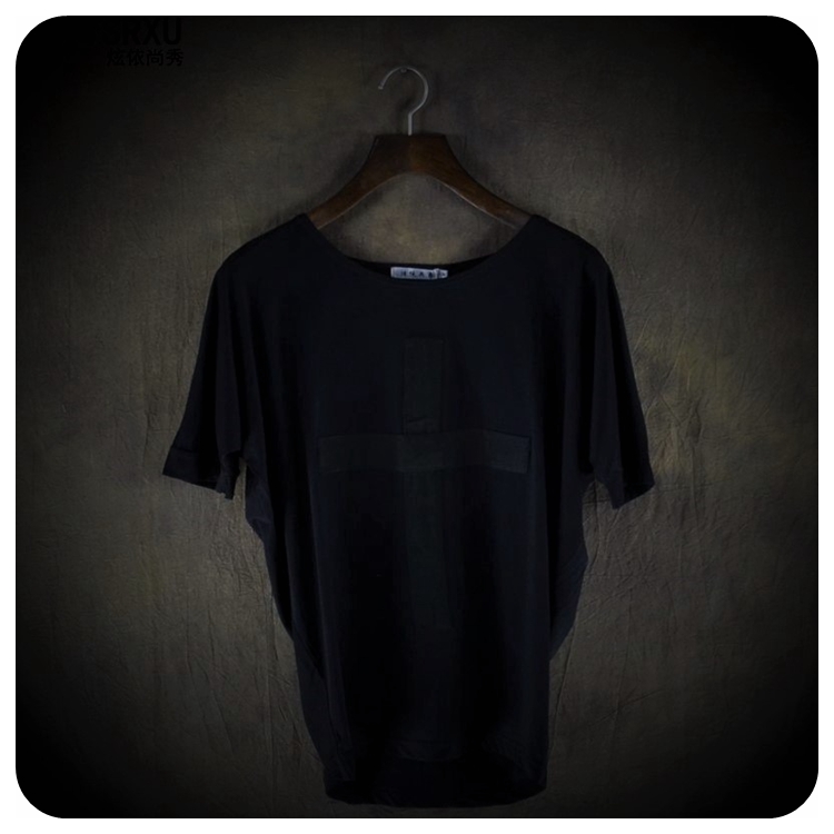 2017-summer-new-pure-color-round-collar-patch-cross-big-yards-loose-bat-sleeve-Fashion-batwing-coat--32357524909