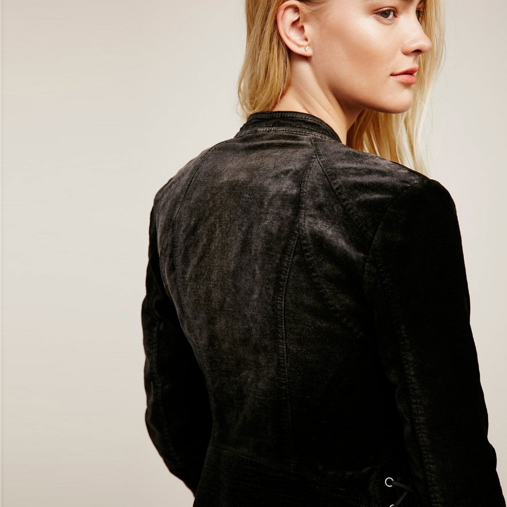 2017-women39s-fashion-basic-jackets-hot-sale-velour-jackets-black-solid-color-regular-coats-zipper-s-32789199430