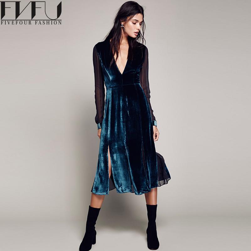 2018-New-Autumn-Summer-Dress-Women-Blue-Solid-Color-Loose-Shirt-Dress-Casual-Half-Sleeve-Square-Coll-32580985912