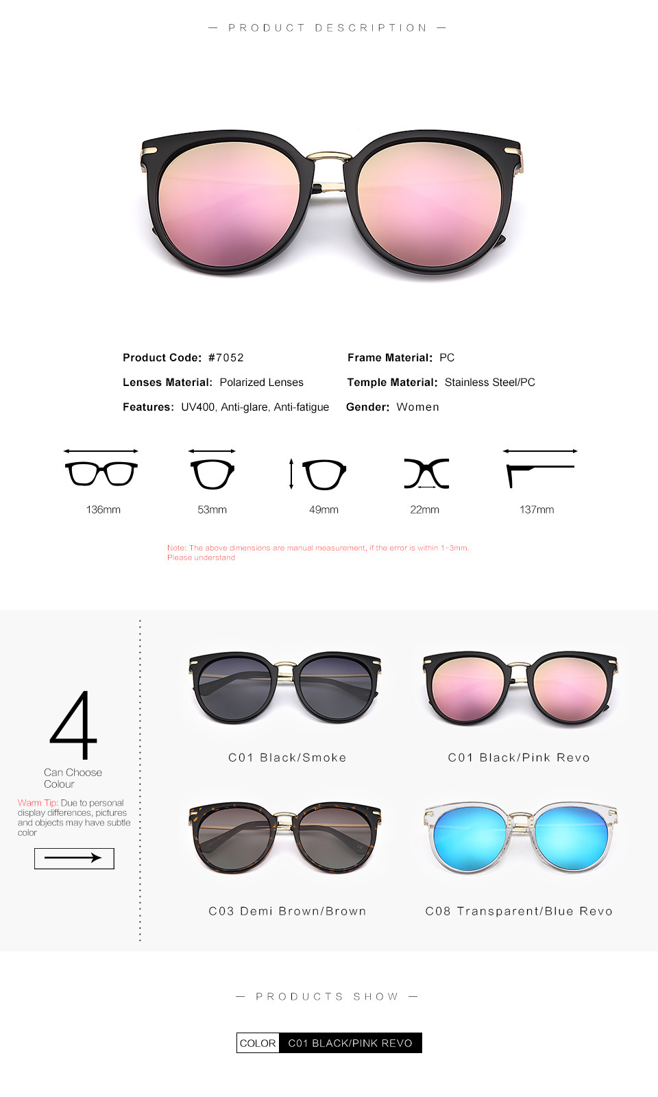 2020-Classic-Sunglasses-Women-Luxury-Brand-Designer-Metal-Temple-Pink-Lens-Polarized-Sun-Glasses-Vin-32775811217