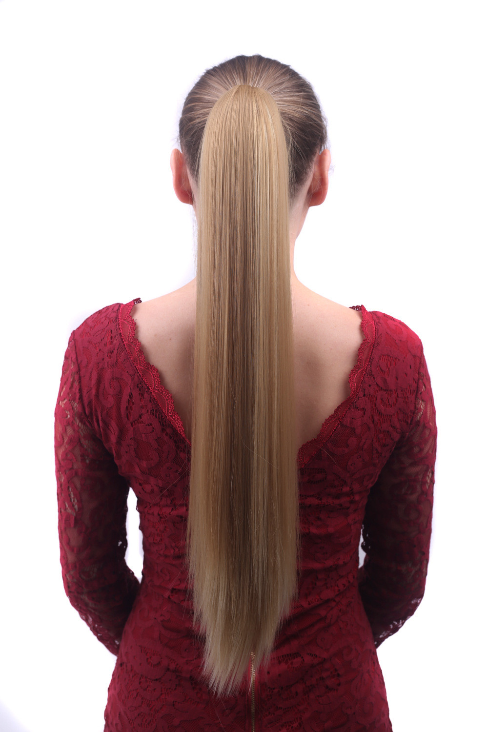 22quot-Women-Claw-Pony-tail-Ponytail-Clip-In-On-Hair-Extensions-Straight-Style-26-Colors-High-Qualit-32252646595