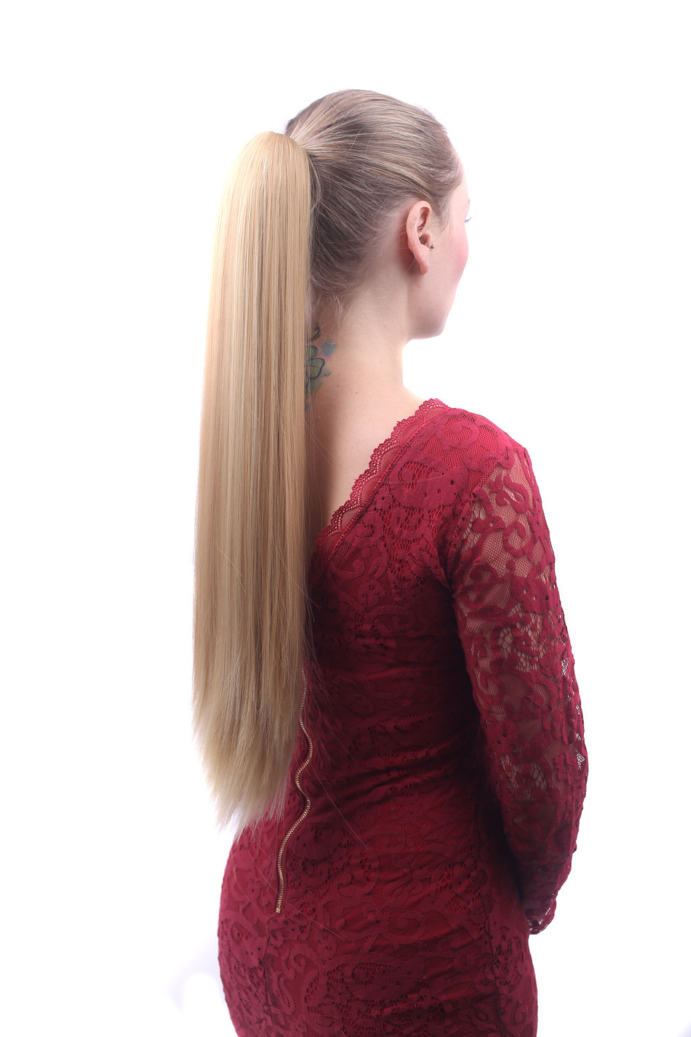 22quot-Women-Claw-Pony-tail-Ponytail-Clip-In-On-Hair-Extensions-Straight-Style-26-Colors-High-Qualit-32252646595