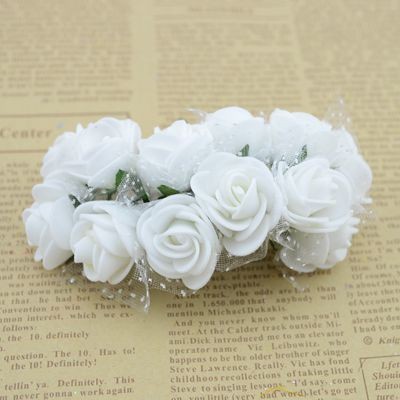 25CM-Diameter12pcslothead-Multicolor-PE-Rose-Foam-Mini-artificial-silk-Flowers-Bouquet-Solid-Colorwe-32647330968