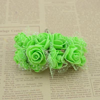 25CM-Diameter12pcslothead-Multicolor-PE-Rose-Foam-Mini-artificial-silk-Flowers-Bouquet-Solid-Colorwe-32647330968