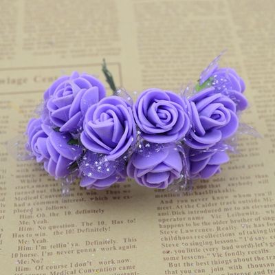 25CM-Diameter12pcslothead-Multicolor-PE-Rose-Foam-Mini-artificial-silk-Flowers-Bouquet-Solid-Colorwe-32647330968