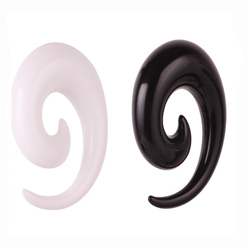 2PCS-Acrylic-Ear-Spiral-Plugs-Earring-Gauges-Punk-Acrylic-Taper-Expander-Plug-Tunnel-Piercings-Stret-32681298624
