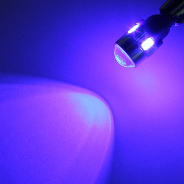 2Pcs-T10-W5W-Interior-Xenon-White-blue-red-LED-CANBUS-6SMD-5630-Lens-Projector-Solid-Aluminum-Bulbs--32571234983