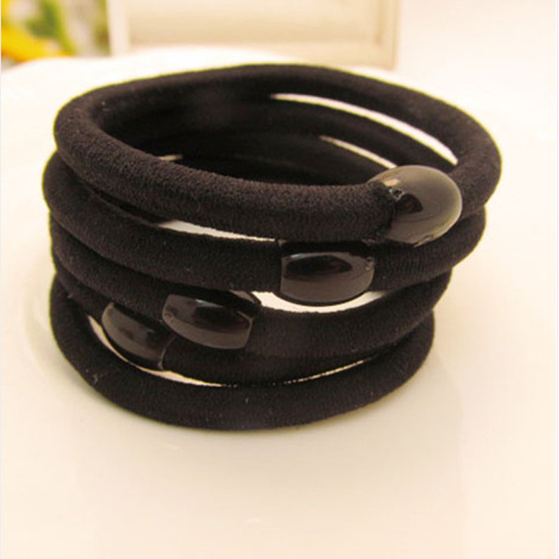 30Pc-Black-Girls-Headwear-Elastic-Hair-Bands-Ponytail-Holder-Hair-Ties-Ring-Hairband-Elastic-Scrunch-32695430203