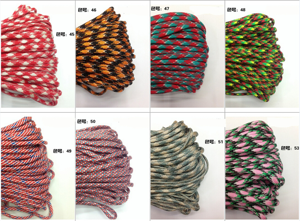33FT10M-Paracord-Parachute-Cord-Lanyard-Rope-Mil-Spec-Type-III-7-Strand-Climbing-Camping-survival-eq-32428272051