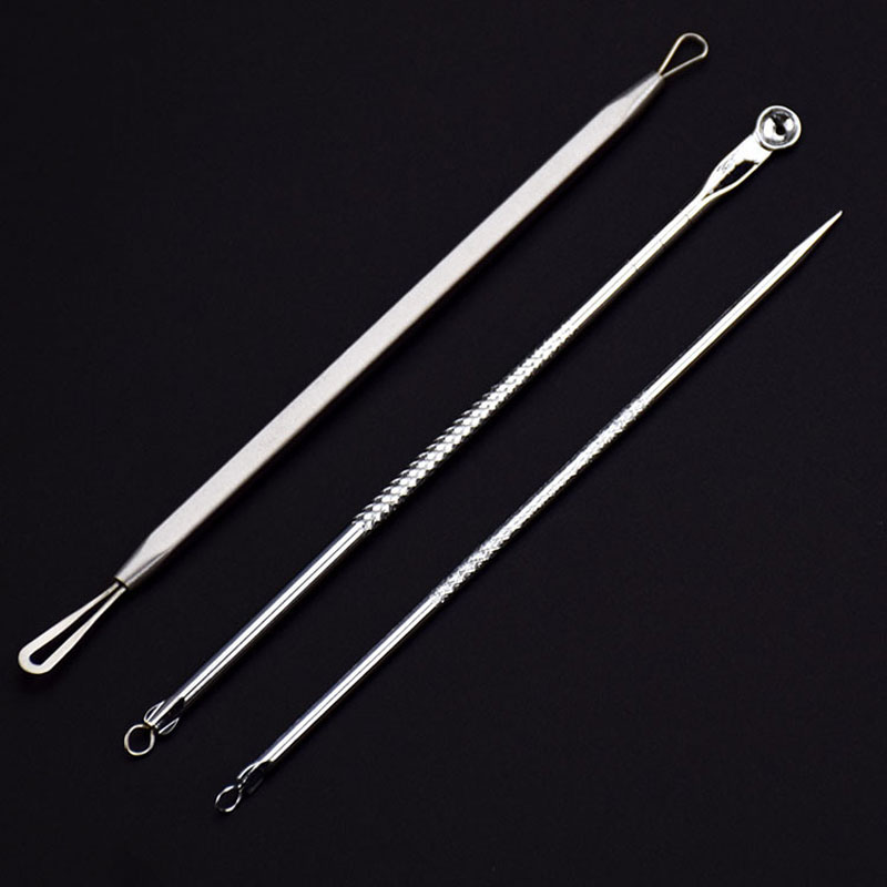 3pcs-Silver-Blackhead-Comedone-Extractor-Acne-Tool-Blemish-Extractor-Pimple-Remover-Cosmetic-Tool-St-32657845470