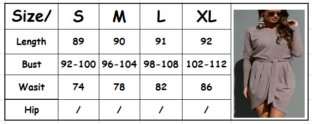 4-colour-Autumn-winter-dress-2017-Round-neck-solid-High-quality-Loose-Casual-Irregular-package-hip-D-32794000856