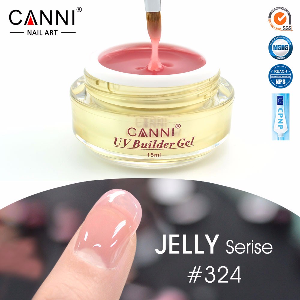 50951-Free-Shipping-Thick-Builder-Gel-Nails-Pink-CANNI-15ml-Finger-Nail-Extension-UV-Gel-Nail-Cover--32471598075