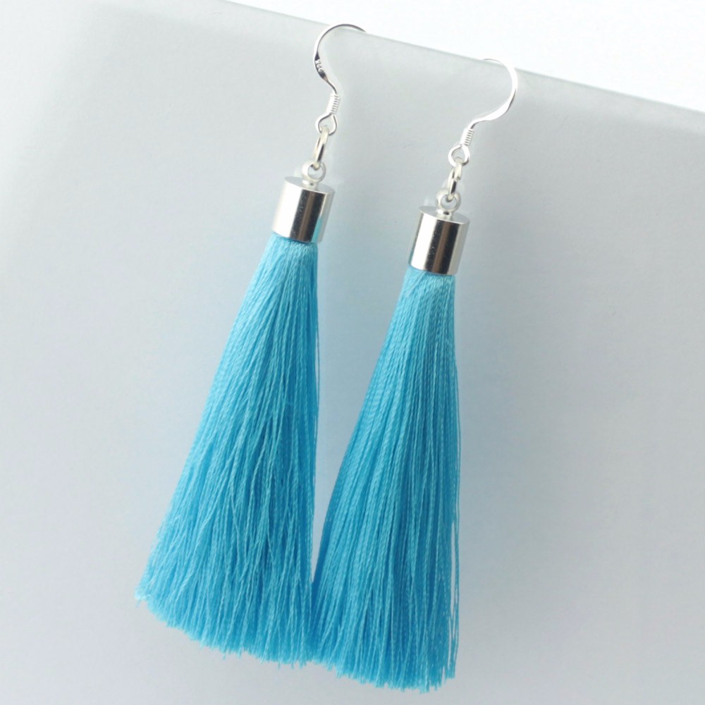 925-Sterling-Silver-Earrings-Long-Silk-Tassel-Earrings-Drop-Stardust-Earrings-for-Women-and-Girl-32685281060