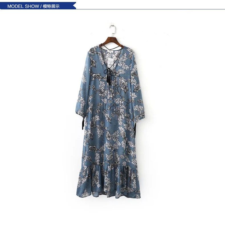 A16-2017-spring-HG-bohemian-dress-women-flower-printed-long-dress-females-straps-on-neck-ruffles-dre-32792448411